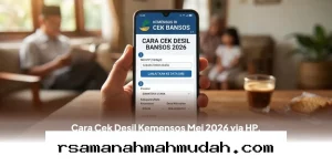 Cukup Modal NIK KTP, Begini Cara Praktis Cek Status Bansos Kemensos Mei 2026 Lewat HP!